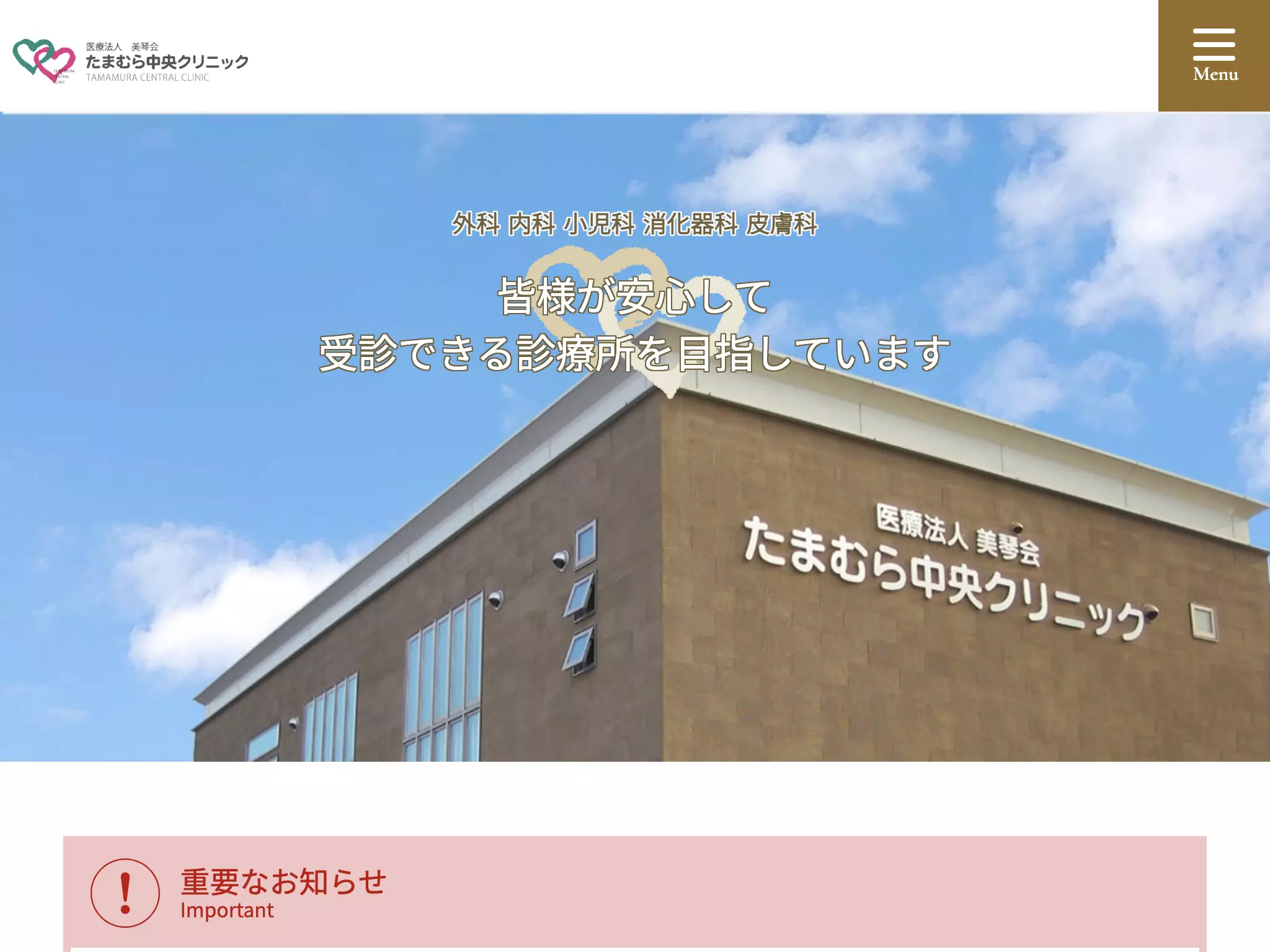 医療法人美琴会　たまむら中央クリニック