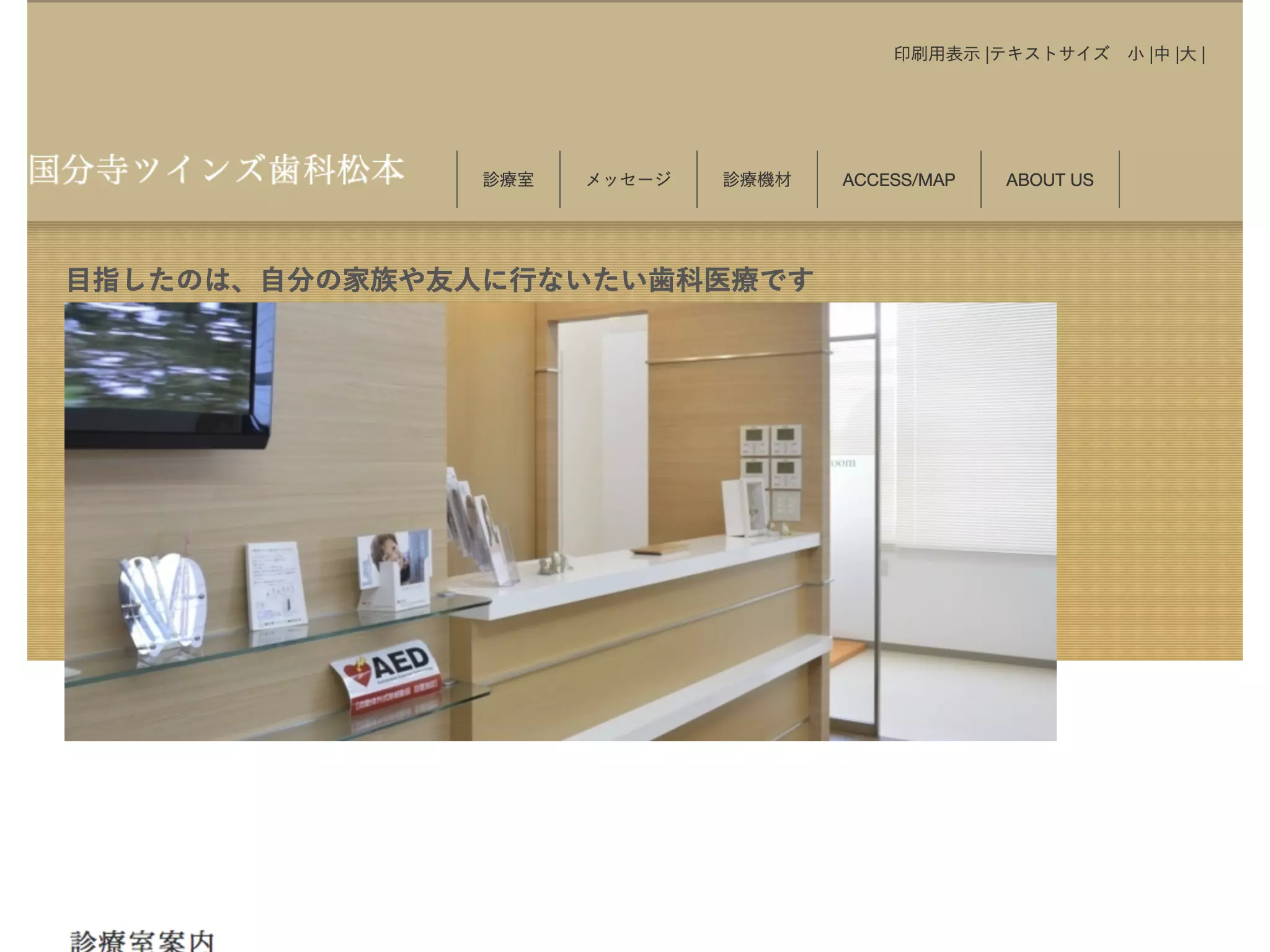 国分寺ツインズ歯科松本