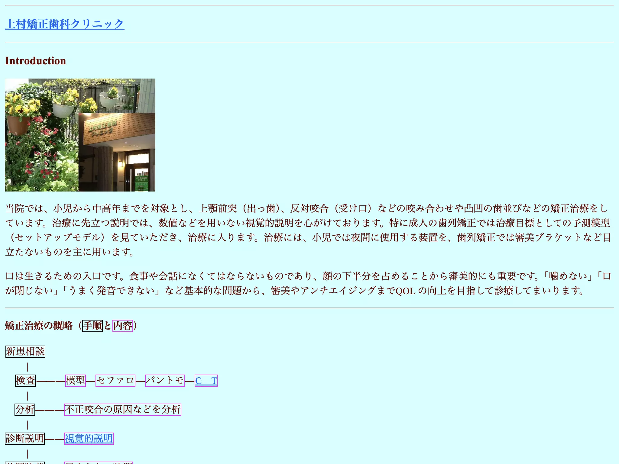 上村矯正歯科診療所